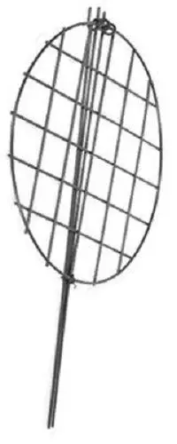 Panacea Products 84170 12" D X 18" Tall Grow Thru Peony Plant Support Ring - Quantity Of 36 1