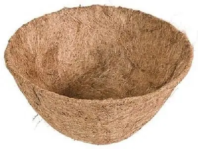 Panacea Products 88591Gt 12" Diameter Round Planter Replacement Coco Liners - Quantity Of 10 1