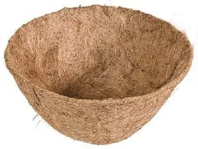 Panacea Products 88591Gt 12" Diameter Round Planter Replacement Coco Liners - Quantity Of 4 1