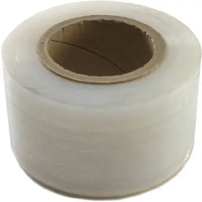 Paper Products 05895 3" X 1500' Foot Roll Of Stretch Film Shrink Wrap 1
