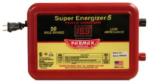 Parker Mc Crory Parmak Se-5  Super Energizer 5, 50 Mile Range Fence Controller - Quantity Of 4 1
