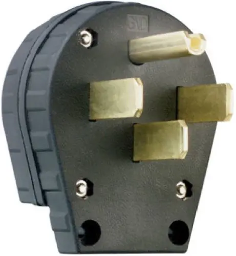 Pass & Seymour 3867Cc5 30A/50A 125/250V Dual Power Range Dryer Angle Plug 1
