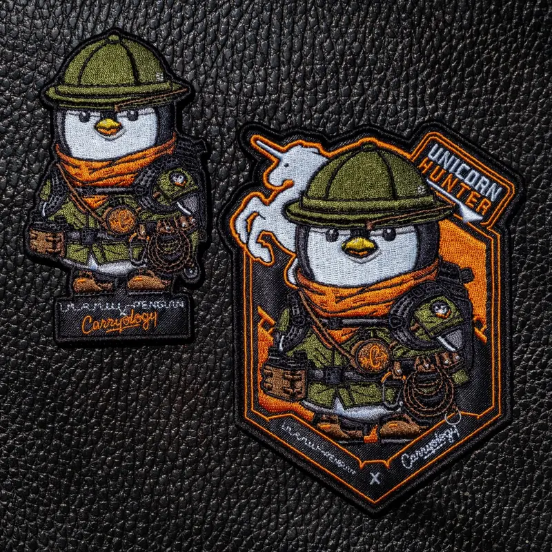 Penguin X Carryology Unicorn Hunter V4 Patch Set (Cas08) 1