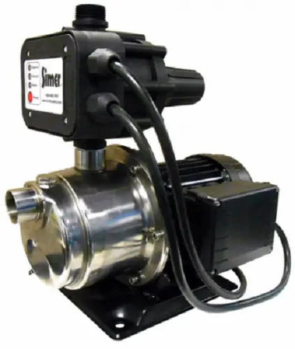 Pentair 4075Ss-01 Simer 3/4 Hp Water Pressure Booster Pump - Quantity Of 1 1