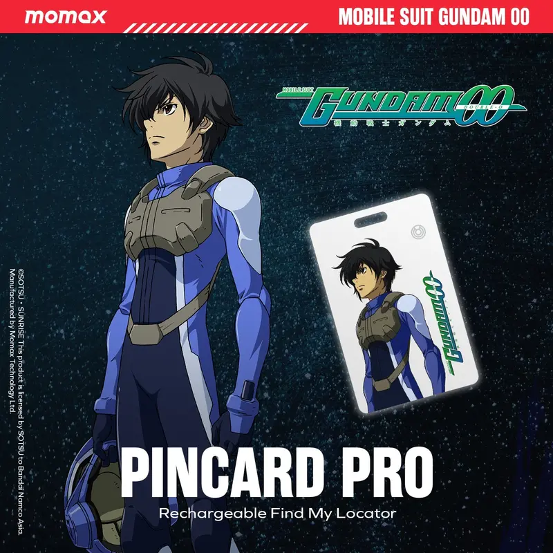 Pincard Pro Rechargeable Find My Tracker Gundam 1