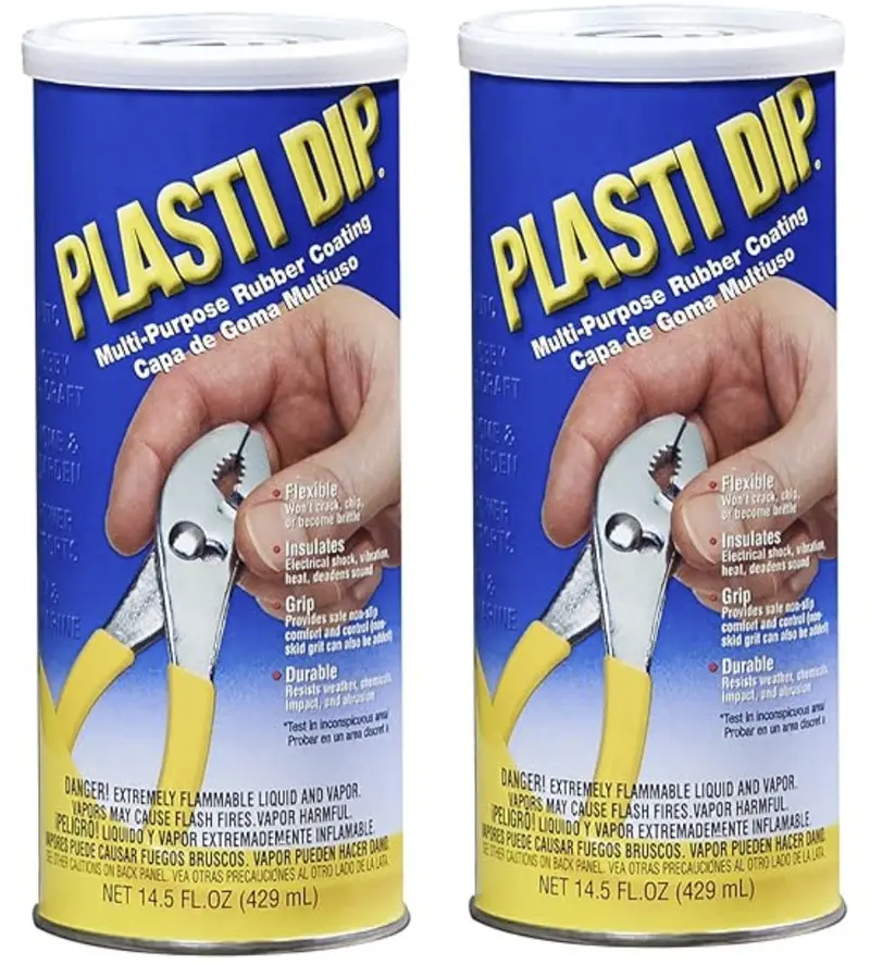 Plasti Dip 11602-6 14.5 Oz Yellow Hd Liquid Rubber Tool Handle Coating - Quantity Of 2 1