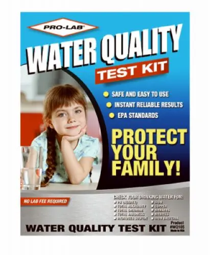Professional Lab Wq105 Do It Yourself Professional Water Quality Test Kit - Quantity Of 3 1