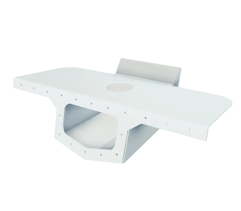 Proline 21' 1987 High Flotation Single Engine Bracket 1