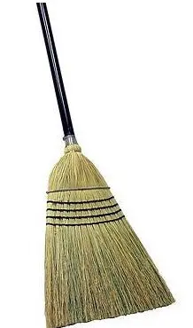 Quickie 931-6 Professional 100% Corn Broom W Metal Handles W 10 Yr Warranty 1