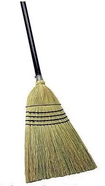 Quickie 9316 Professional 100% Corn Brooms W Metal Handles - Quantity Of 6 1