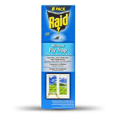 Raid 8Pk-Ftrp Raid 8-Count Disposable Window Fly Traps - Quantity Of 24 1