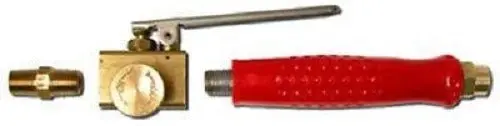 Red Dragon Flame Engineering V-880P/H-1 Brass Burner Squeeze Valve With Handle 1