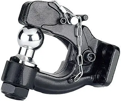 Reese 74116   2" Ball 8 Ton Pintle Trailer Ball And Hook 1