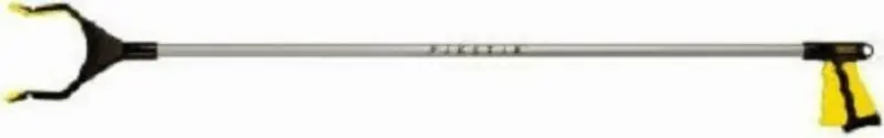 Reid Industries P488 48" Yellow Pikstik Pro Mobility Reacher / Grabber - Quantity Of 6 1