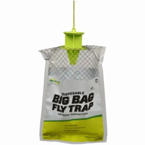 Rescue Bftd-Db12 Big Bag No Pesticide Non Toxic Disposable Fly Trap - Quantity Of 3 1