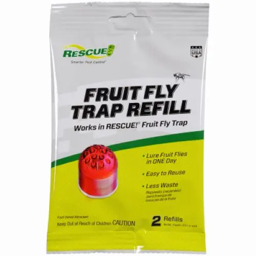 Rescue Ffta-Db12 2-Count Refill Pack Of .51 Oz 30 Day Supply Fruit Fly Trap Bait / Attractant - Quantity Of 18 1