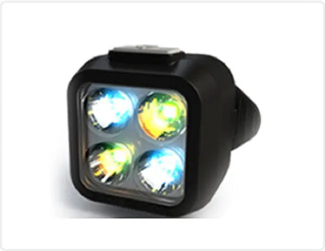Rescue Leaders Awlsil-3 Amber & White Body Beacon Led Equipped Black Leather Silver Belt Keeper First Responder Light Gen 2 - Quantity Of 3 1