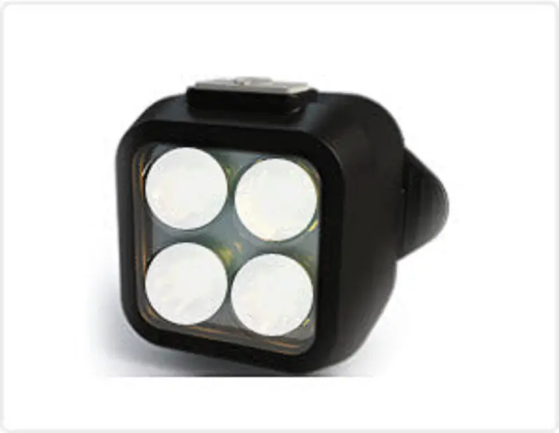 Rescue Leaders Wwlbra-6 White & White Body Beacon Led Equipped Black Leather Brass Belt Keeper First Responder Lights Gen 2 - Quantity Of 6 1