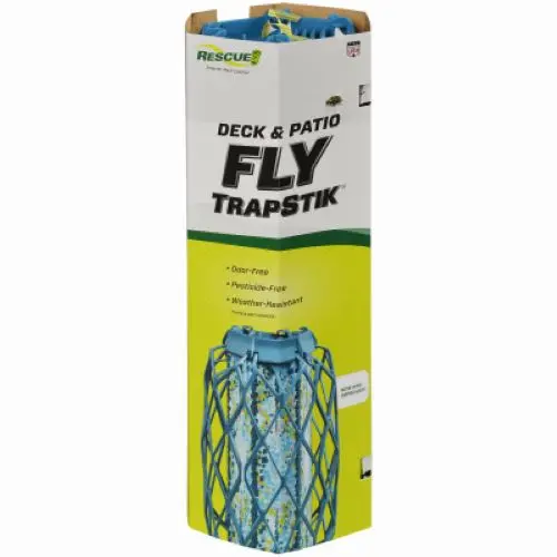 Rescue Tsbf-Bb6 Deck & Patio Trapstik Fly Trap - Quantity Of 9 1