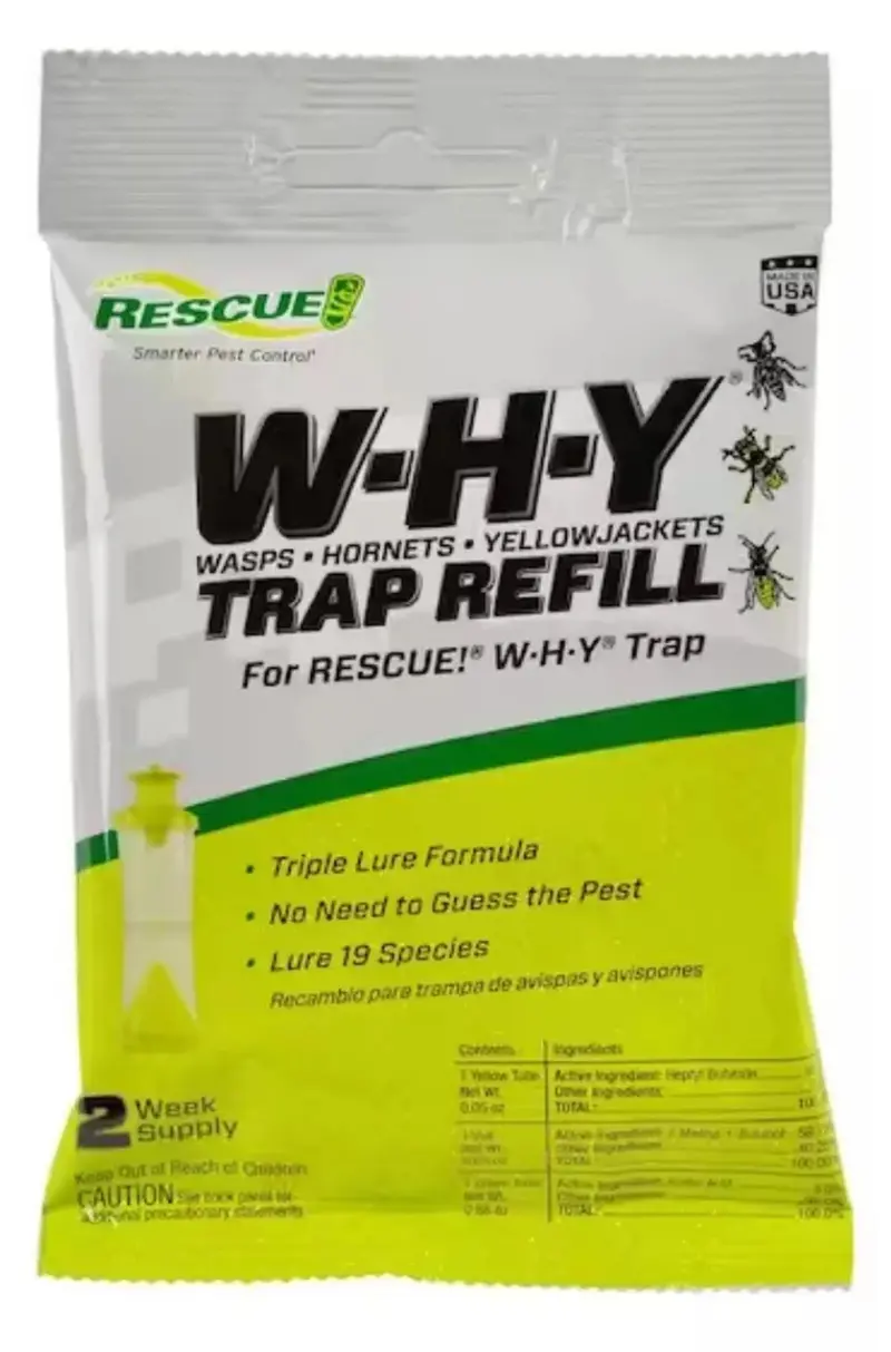 Rescue Whyta-Db16 W-H-Y Trap Attractant Lure Refill For Wasps Hornets Yellowjackets 1