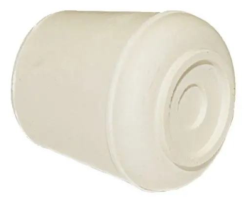 Richelieu F31924sb 5/8" Gripping White Rubber-Non Skid Push On Chair Leg Tips 1