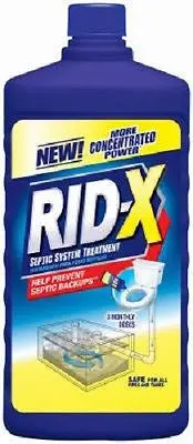 Rid-X 1920089447 24 Oz Septic System Additive Treatment & Drain Maintainer - Quantity Of 2 1