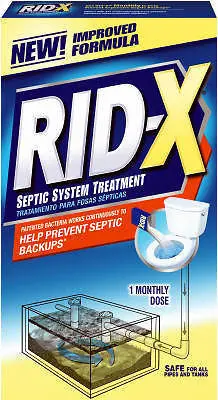 Rid-X 1920094143  9.8 Oz Septic System Treatment Powder - Quantity Of 12 1