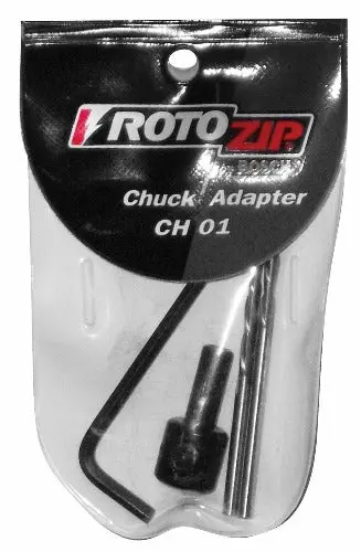Robert Bosch Ch01 Roto Zip Router Collet Chuck Adapter Kit - Quantity Of 3 1