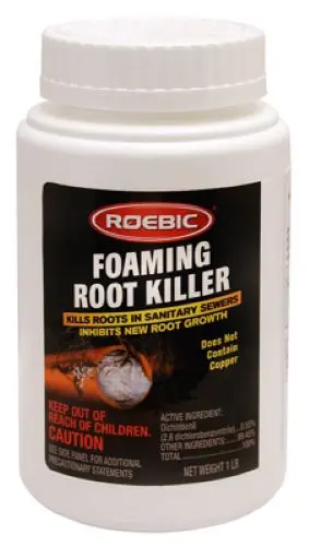 Roebic Frk-12 1 Lb Container Of Foaming Root Drain Opener 1