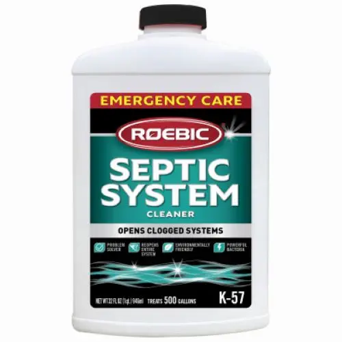 Roebic K-57-Q-12 1 Quart Of Septic System Septic Tank & Cesspool Cleaner 1