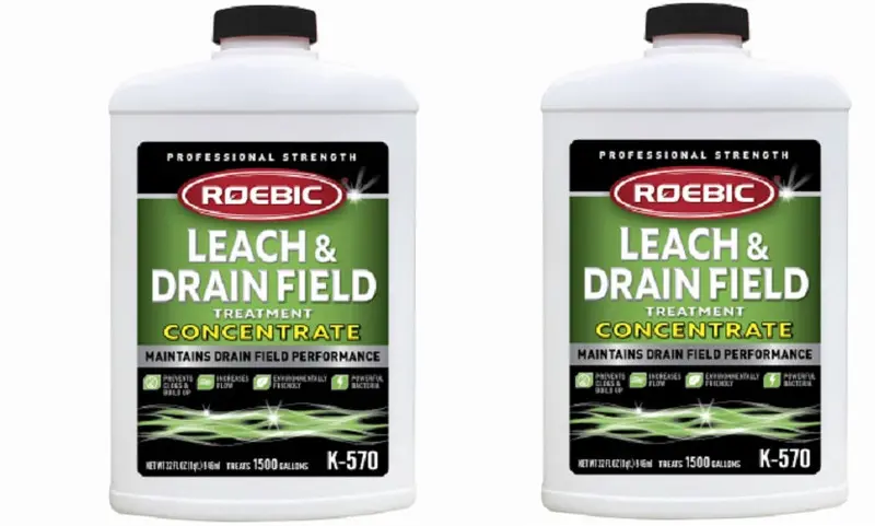 Roebic K-570-Q Quart Of Concentrate Leach & Septic Drain Field Opener - Quantity Of 2 1