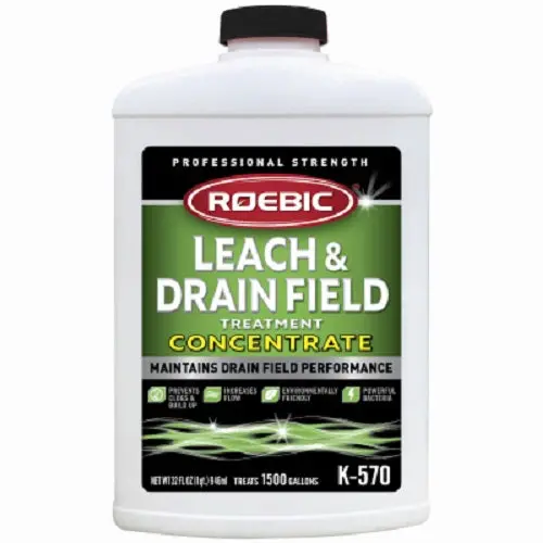 Roebic K-570-Q Quart Of Concentrate Leach & Septic Drain Field Opener - Quantity Of 5 1
