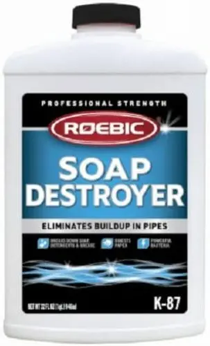 Roebic K-87Sd-Q4 32 Oz Professional Strength Soap Destroyer Digester Drain & Septic Tank Cleaner - Quantity Of 6 1