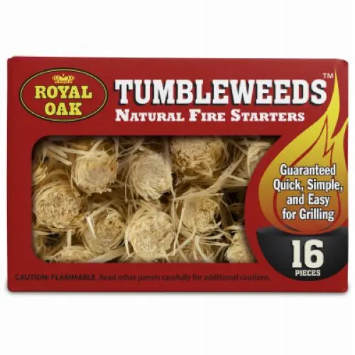 Royal Oak 205-228-448 16-Count Pack Of Tumbleweeds Fire Starter 1