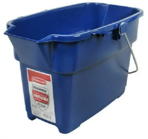 Rubbermaid 1793555 14 Quart Royal Blue Roughneck Cleaning Bucket - Quantity Of 3 1