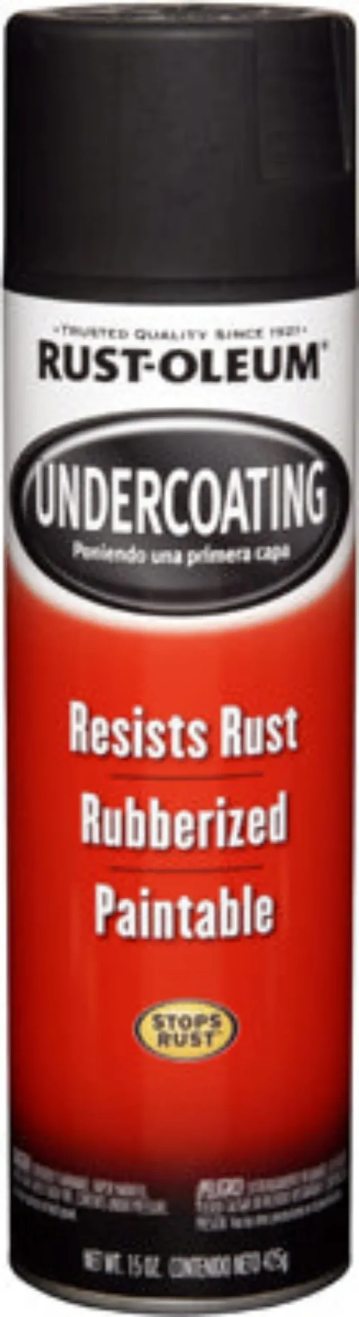 Rust-Oleum 248657 15 Oz Can Of Black Rubberized Undercoating Spray 1