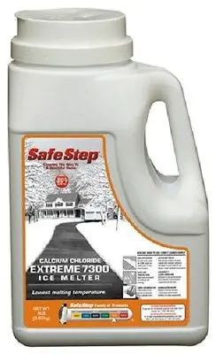 Safe Step 8 Lb Calcium Chloride Extreme 7300 Ice Melter - Quantity Of 4 1