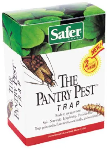 Safer 05140 2-Pack Of Pantry Pest Traps Safe Non-Toxic Moth Traps - Quantity Of 2 1