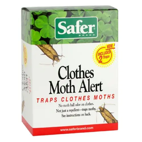 Safer 07270 2-Pack Of Clothes Moth Alert Traps - Quantity Of 2 1