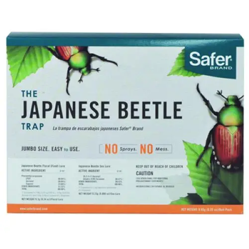 Safer 70102 Non-Toxic Garden Japanese Beetle Trap - Quantity Of 6 1
