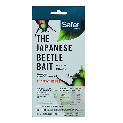 Safer Brand 70006 Japanese Beetle Trap Bait Replacement Attractant Lure 1