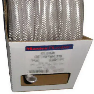 Samar 10066Ptv 3/4"X 50' Clear Braided Reinforced High Pressure Pvc Hose - Quantity Of 1 Roll 1