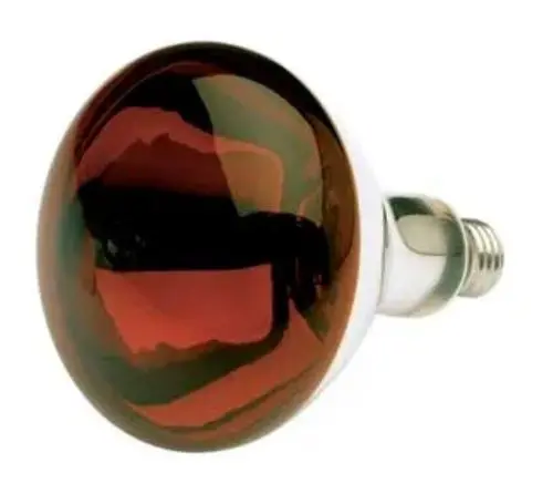 Satco S4998 250 Watt R40 Dimmable Red Heat Lamp Bulbs 1