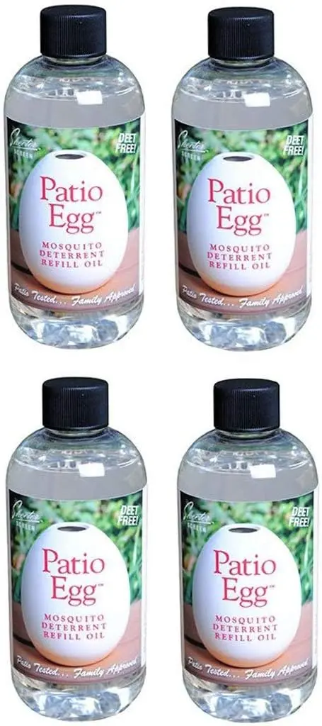 Scent Shop 90602 8 Oz Skeeter Screen Mosquito Deterrent Patio Egg Refill - Quantity Of 4 1