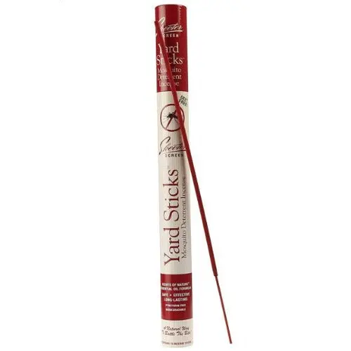 Scent Shop 90910 15-Pack Skeeter Screen Incense Mosquito Deterrent Yard Stick - Quantity Of 16 1