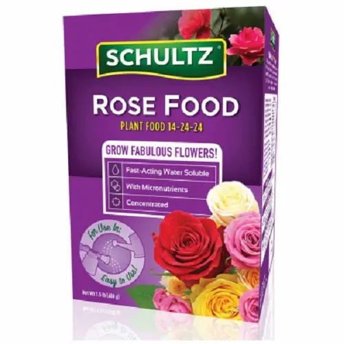 Schultz Spf70220 1.5 Lb Box Of 14-24-24 Rose Plant Food - Quantity Of 4 1