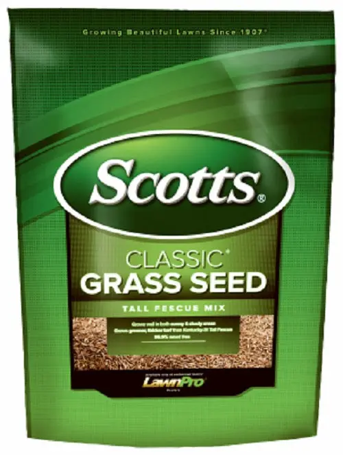 Scotts 17325 7 Lb Bag Of Classic Grass Seed Tall Fescue Mix - Quantity Of 1 Bag 1