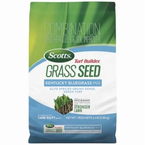 Scotts 18036 Turf Builder 2.4 Lb Bag Of Kentucky Bluegrass Grass Seed Mix - Quantity Of 6 1