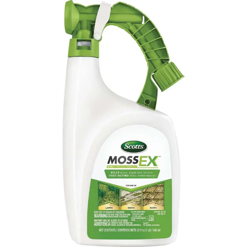Scotts 3300210 32 Oz Bottle Of Mossex Moss, Algae & Lichens Killer 1
