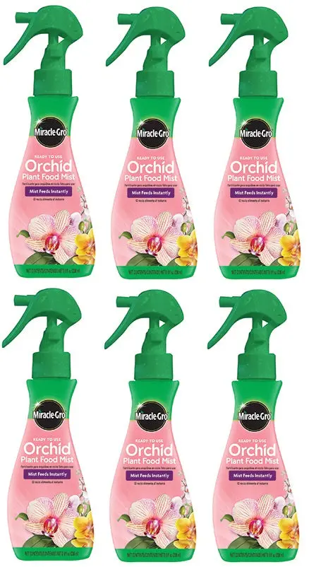 Scotts Miracle Gro 100195 8 Oz Ready To Use Orchid Plant Food Mist - Quantity Of 6 1
